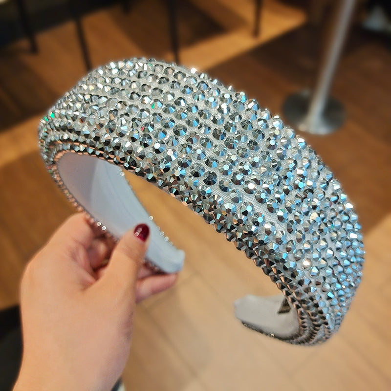 Wholesale Wide-brimmed Sponge Perm Headband